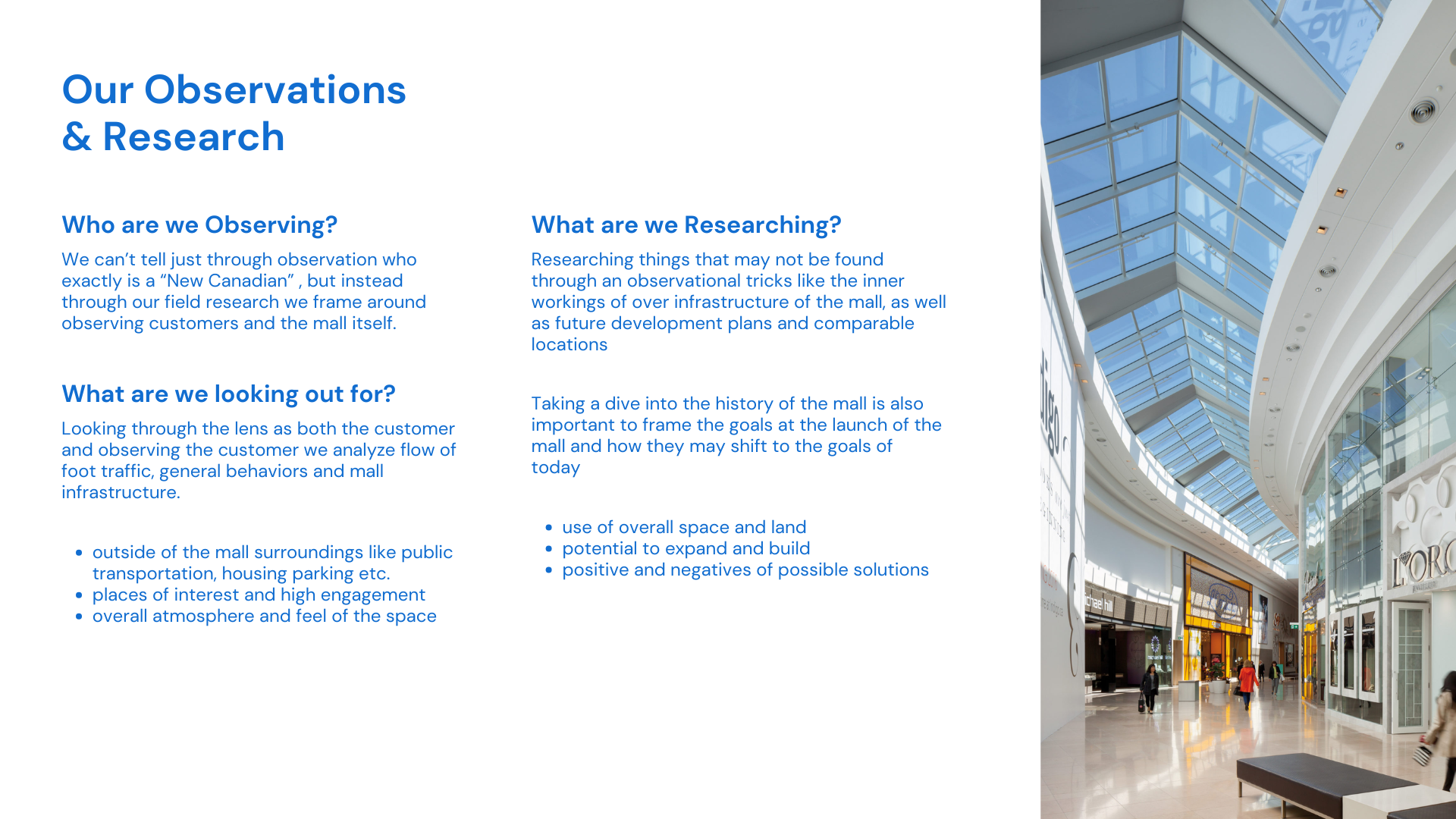 Avoid Consider Analysis